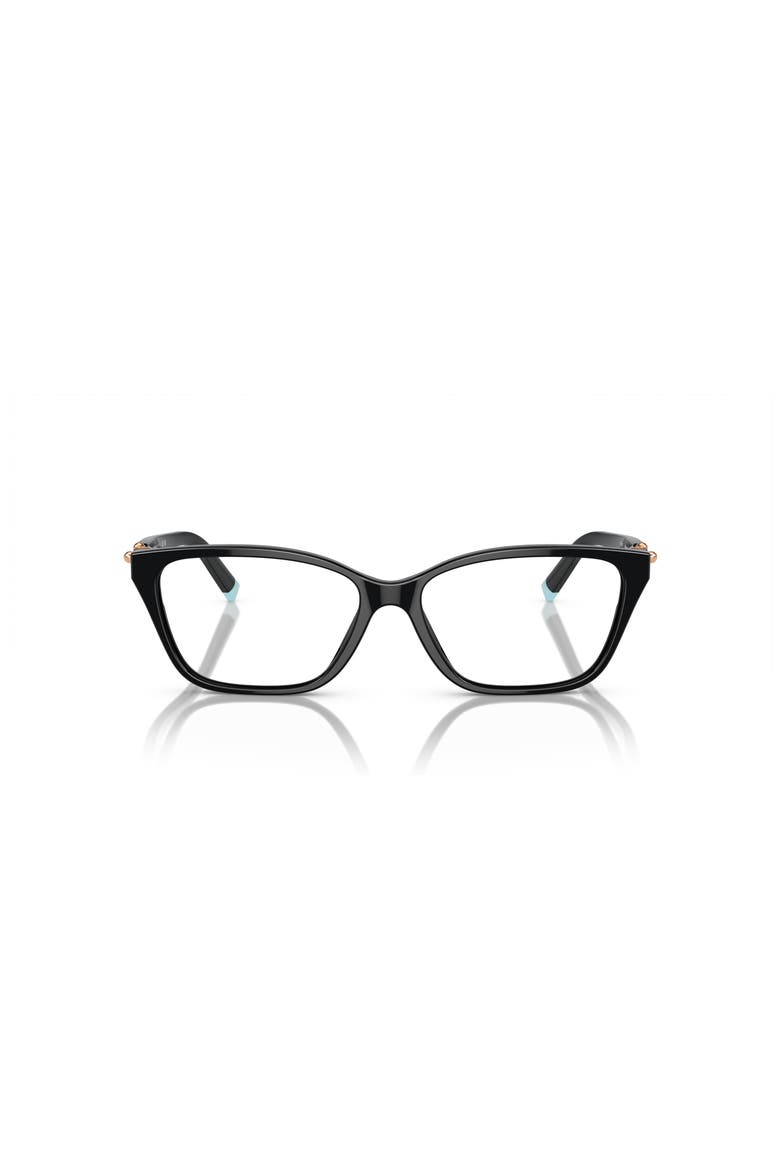 53mm Rectangle optical glasses, Alternate, color, Black