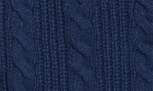 Pacsun Liana Cable Cardigan In Blue