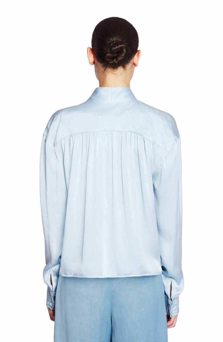 Lanvin Ascot Collar Blouse, Alternate, color, 