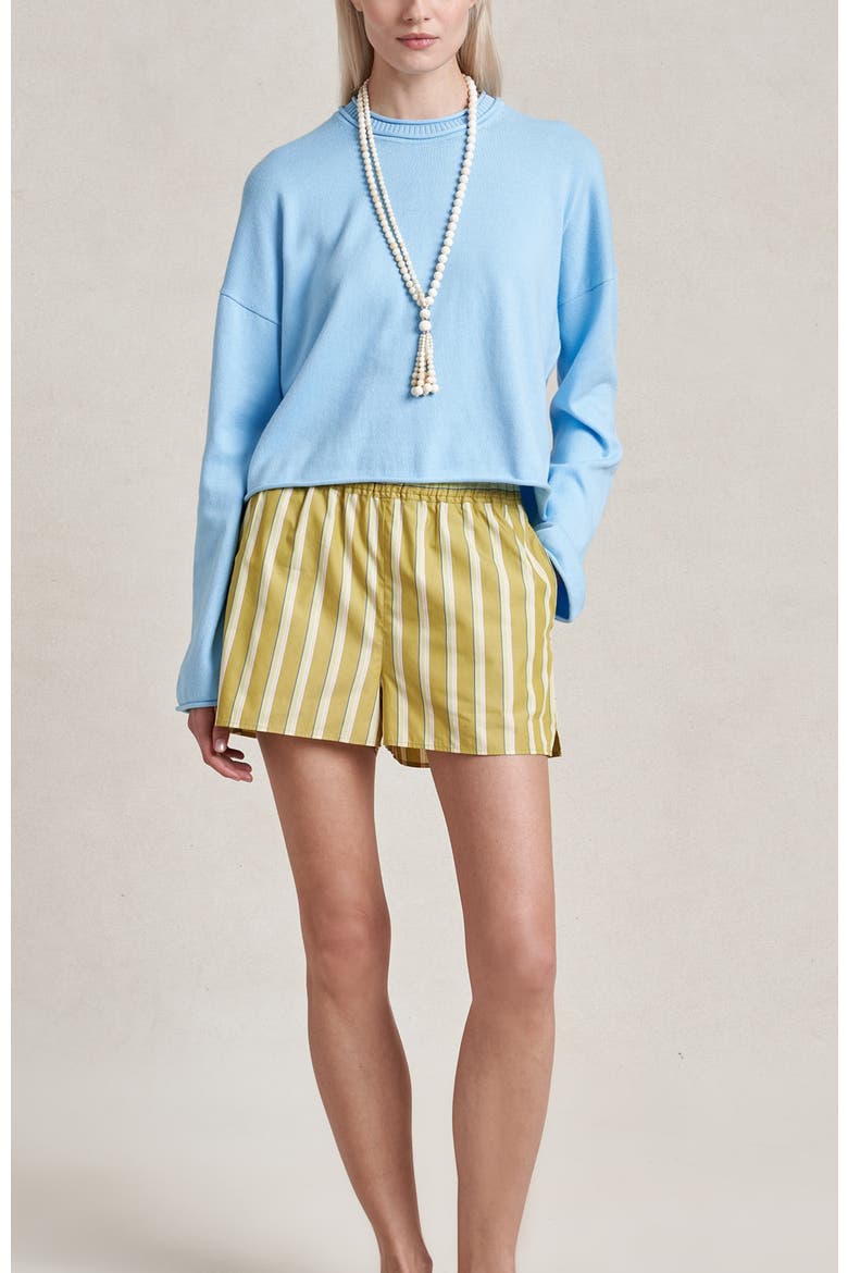 Cotton Dominick Sweater, Main, color, Light Blue
