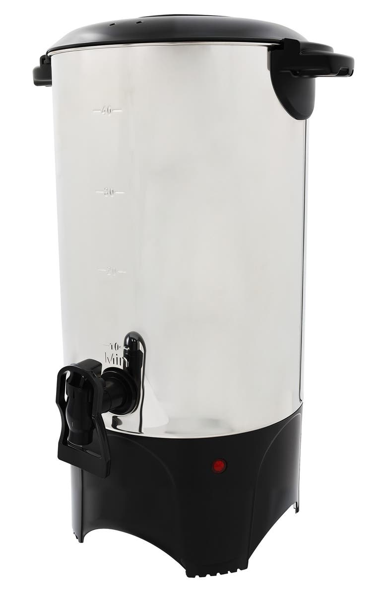 Elite Cuisine 40 Cup Coffee Maker Urn, Main, color, 