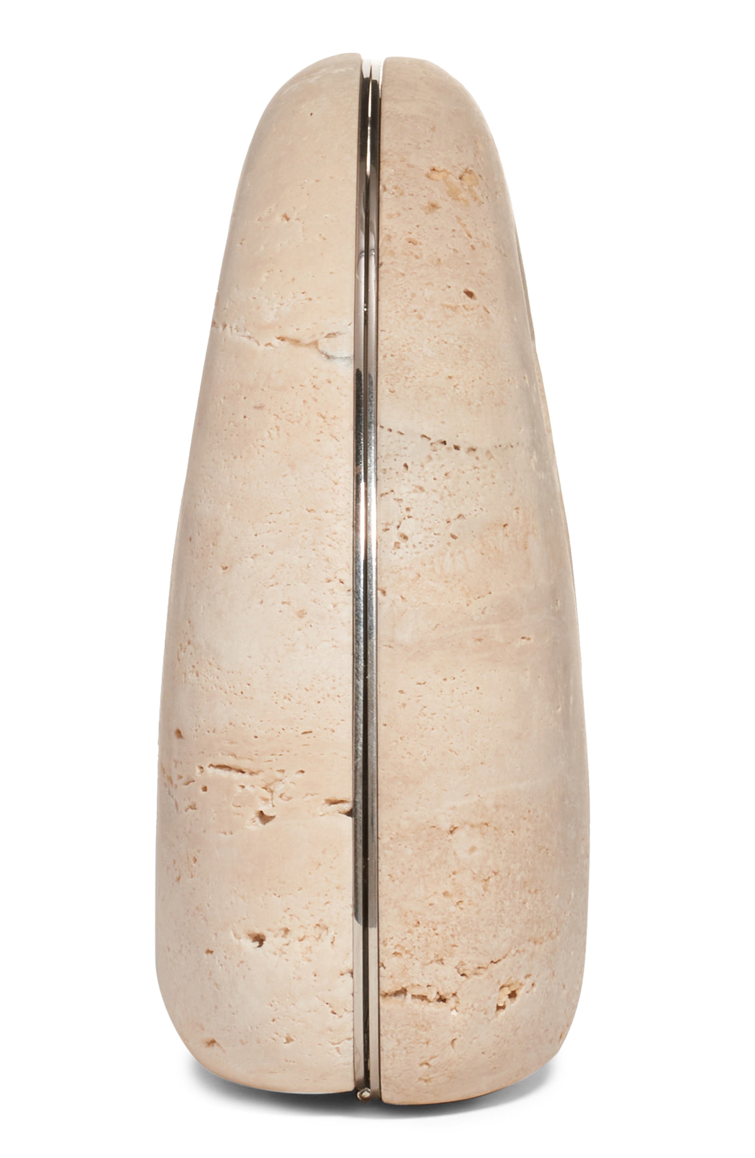 Bottega Veneta Kettlebell Travertine Stone Top Handle Bag, Alternate, color, 