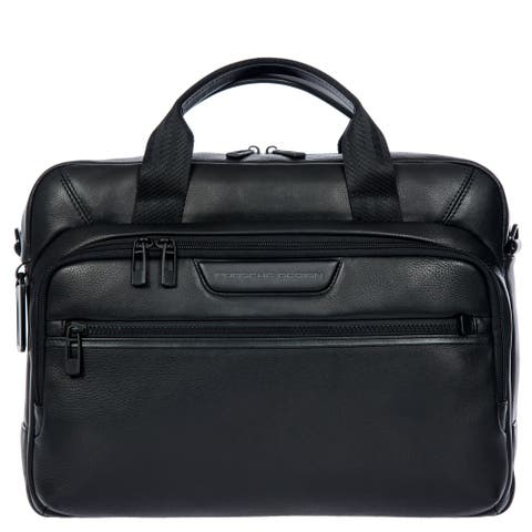 by Bric's Roadster Leather EVO Briefcase