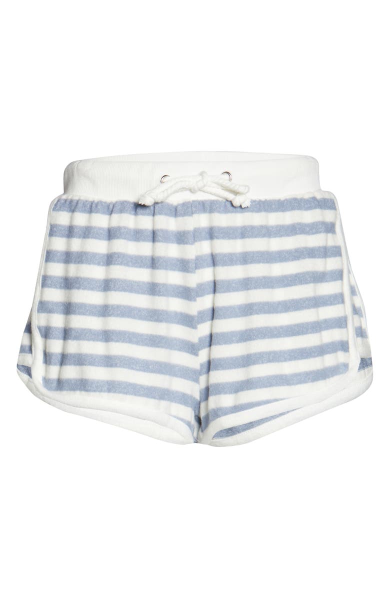 Vintage Havana Stripe Hacci Pajama Shorts, Alternate, color, 