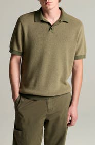 Vince Cotton & Cashmere Polo