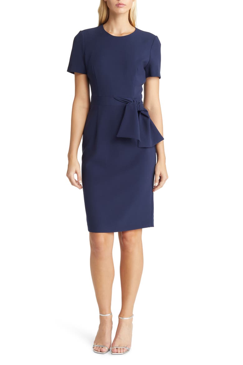 Harbor Sheath Dress, Main, color, PACIFIC BLUE