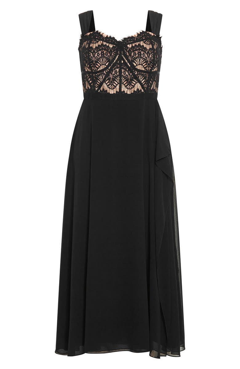 City Chic Sweet Evie Dress, Alternate, color, 