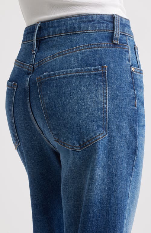Kut From The Kloth Sienna Cuffed High Waist Wide Leg Jeans In Red