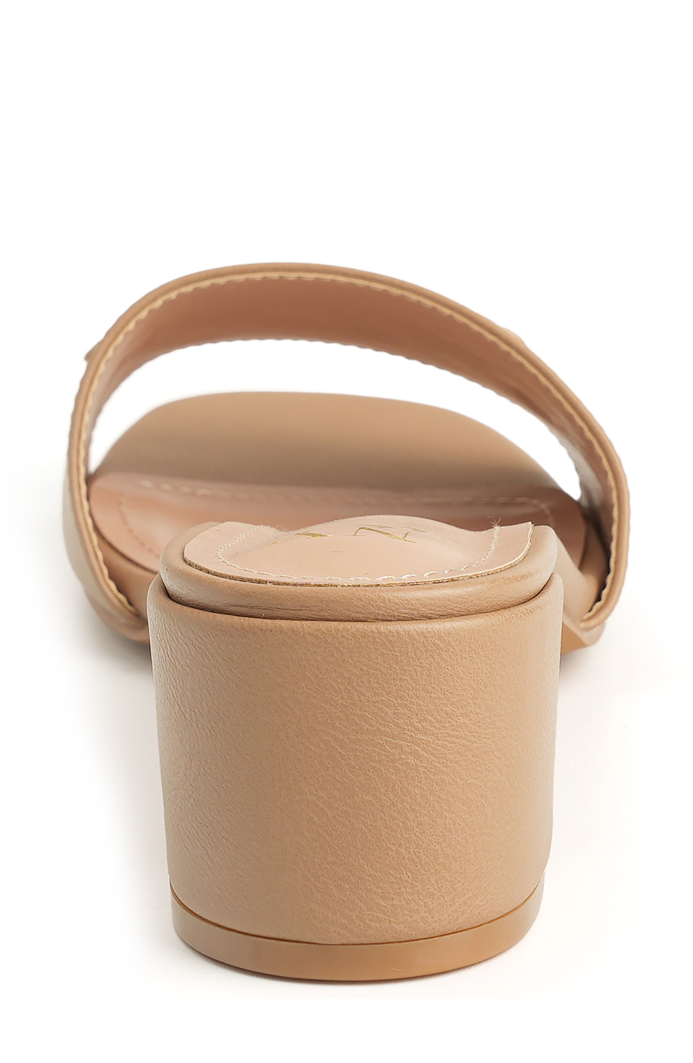 Maxine Bit Slide Sandal, Alternate, color, BEIGE