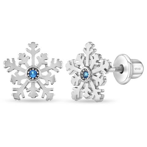 Winter Snowflake Earrings