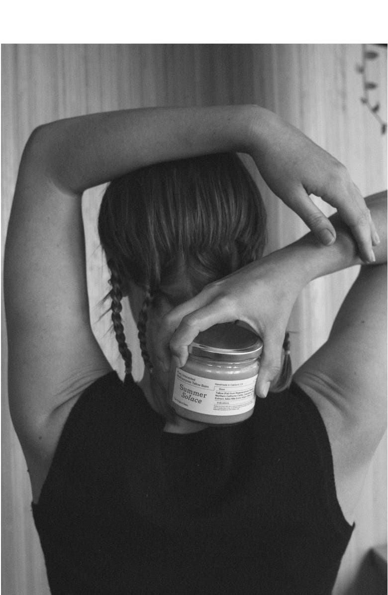 Summer Solace Tallow Masculin Féminin Regenerative Tallow Balm, Alternate, color, Dark Blue