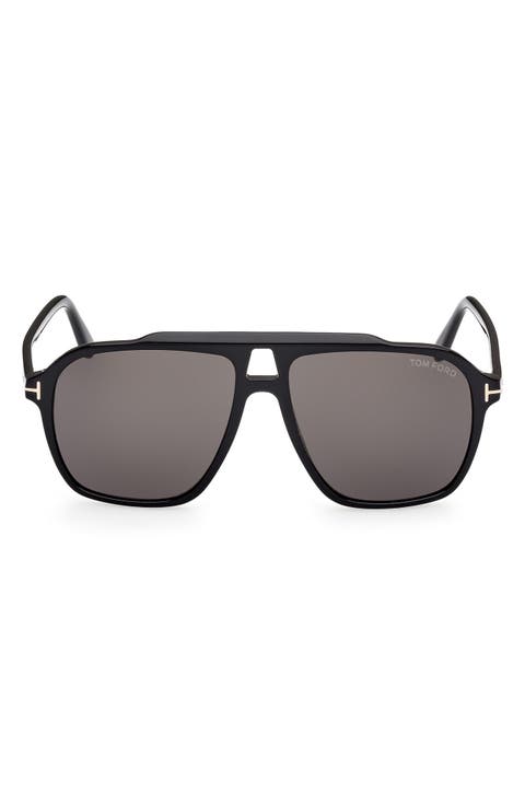 Autari 56mm Navigator Sunglasses