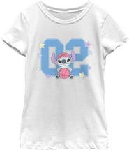 Lilo & Stitch Girl's Lilo & Stitch Basketball Player Number 02 Graphic T-Shirt