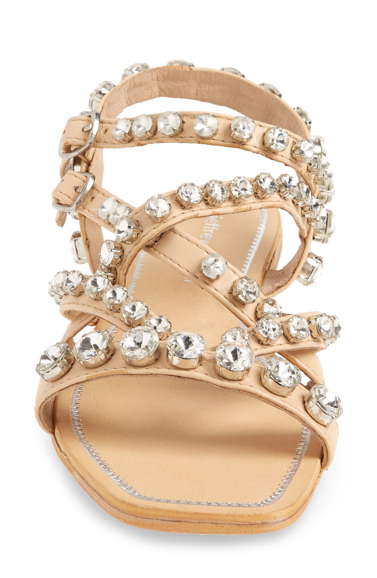 Jeffrey Campbell Calath-J Crystal Embellished Strappy Sandal, Alternate, color, 