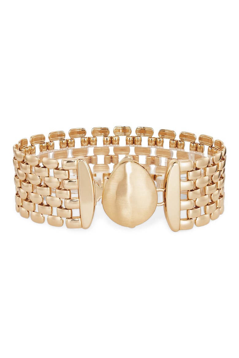 Serra Chain Bracelet, Main, color, GOLD