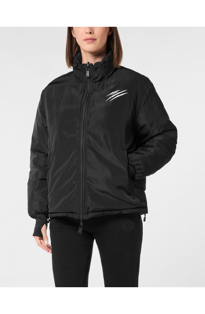 PLEIN SPORT Puffer Termo Jacket, Alternate, color, Black