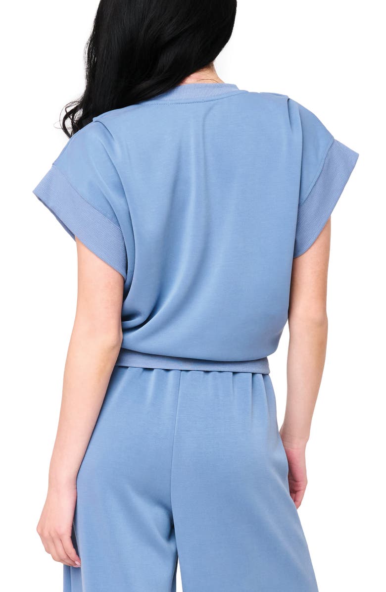 GIBSONLOOK Luxe Everywhere Top, Alternate, color, Denim