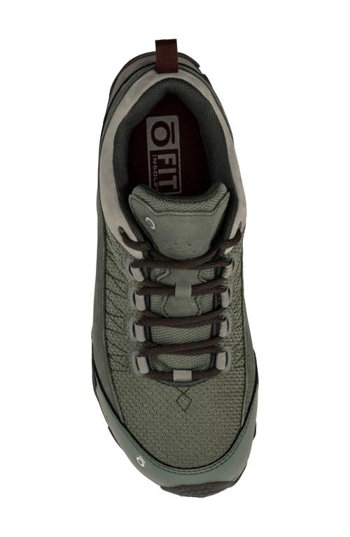 Oboz Ousel Waterproof Hiking Sneaker In Agave Desert