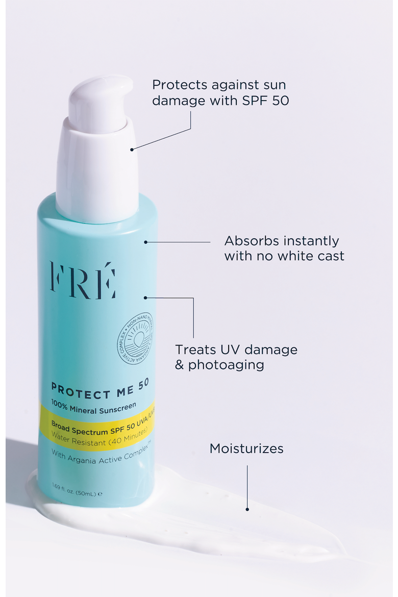 PROTECT ME 50 Mineral SPF 50 Moisturizer, Alternate, color, White
