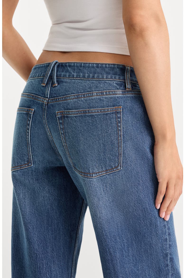 Low Rise Loose Jeans, Alternate, color, INDIGO1291