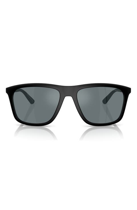 57mm Square Sunglasses