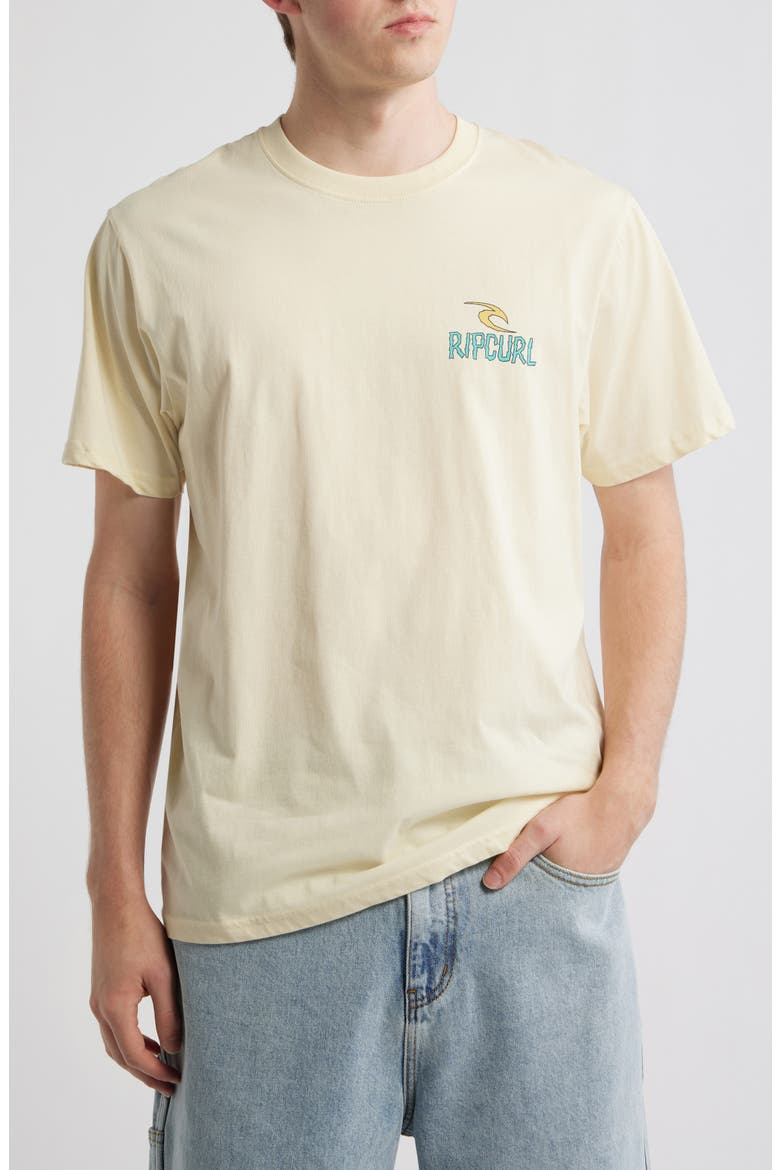 Shred Til Dead Cotton Graphic T-Shirt, Main, color, LEMON ICE