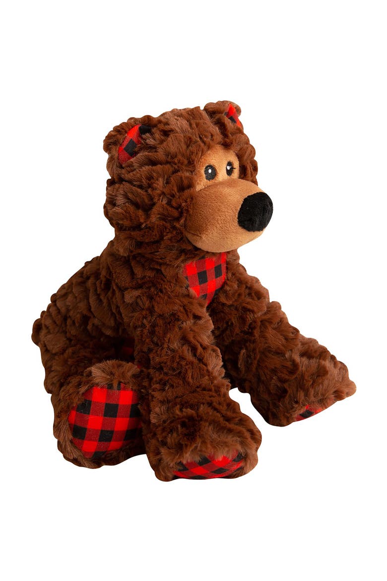 Plush Dog Toy, Alternate, color, Brown