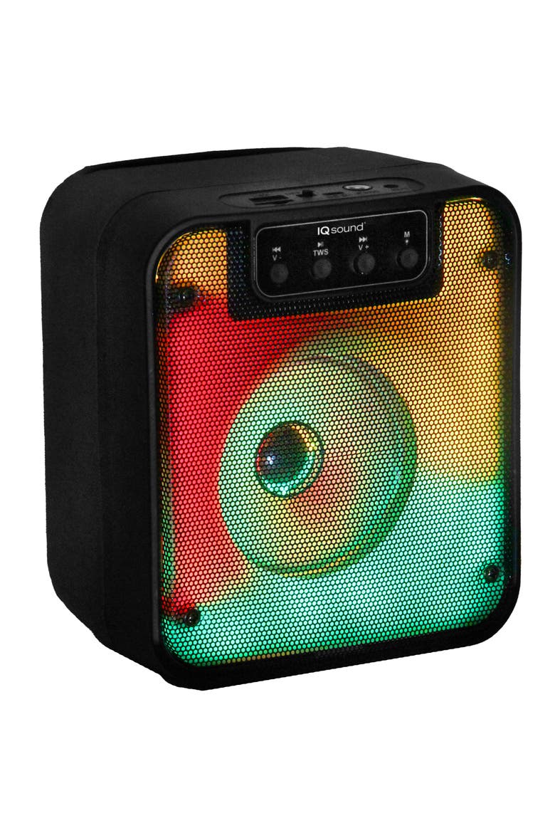 4 Inch Portable Bluetooth Speaker with TWS, Alternate, color, Black