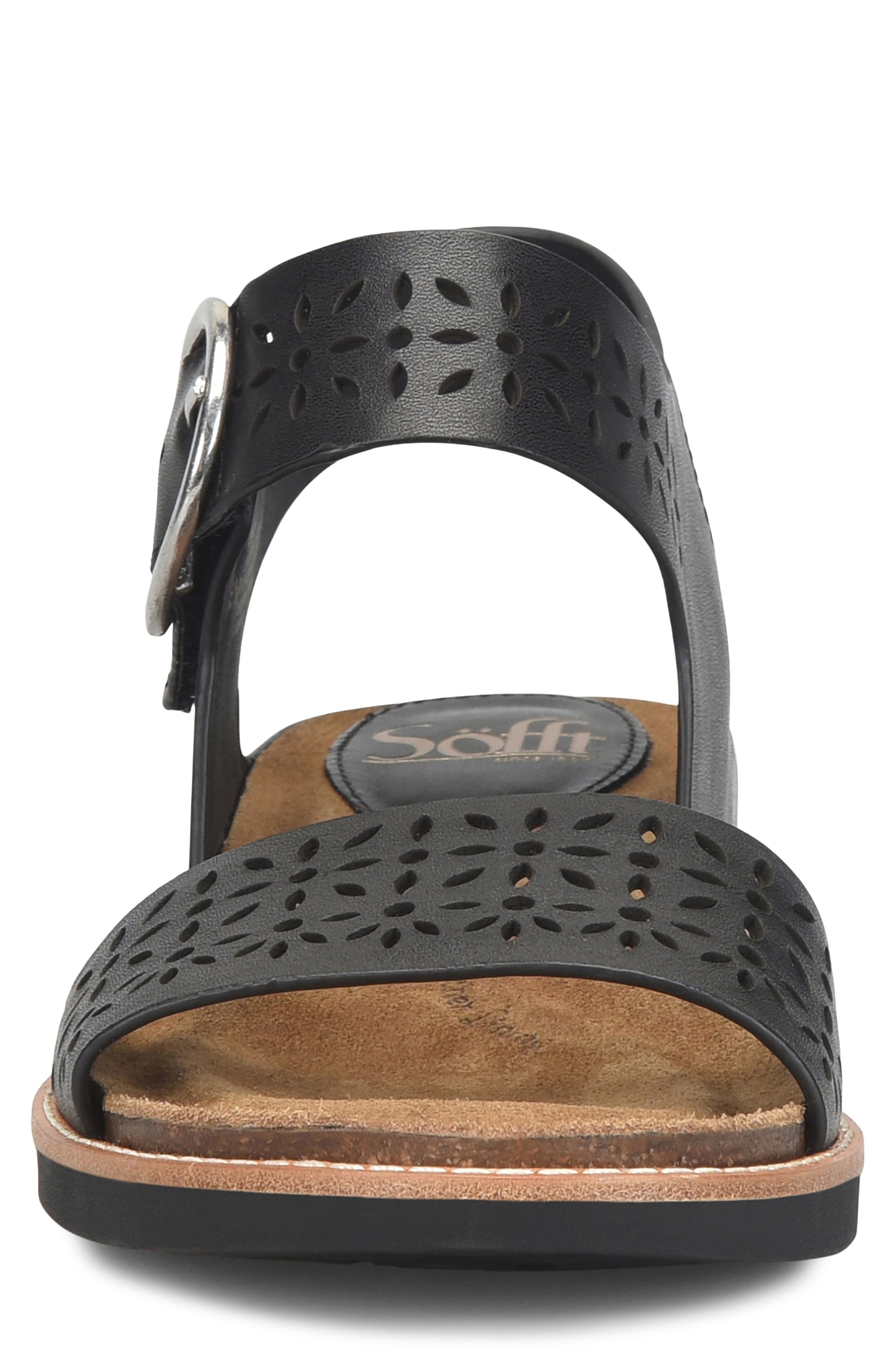 Söfft Bali III Ankle Strap Wedge Sandal, Alternate, color, 
