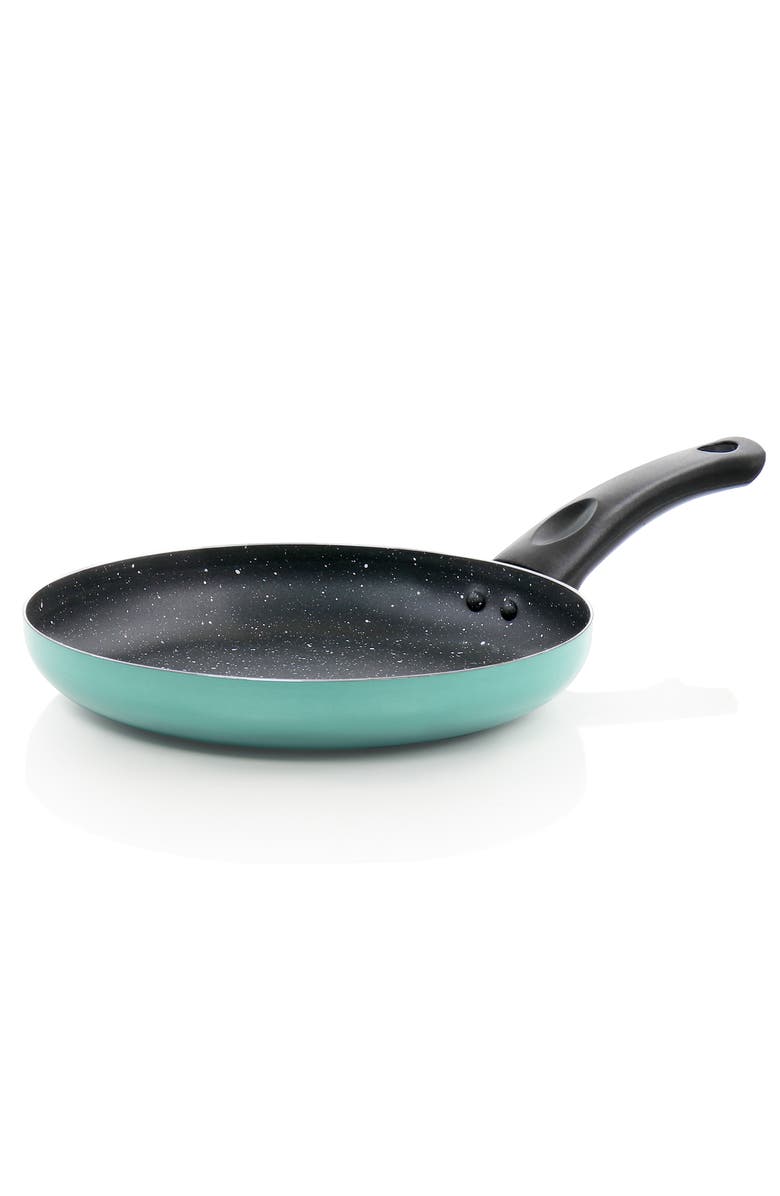 OSTER Luneta 9.5 Inch Aluminum Nonstick Frying Pan, Alternate, color, Blue
