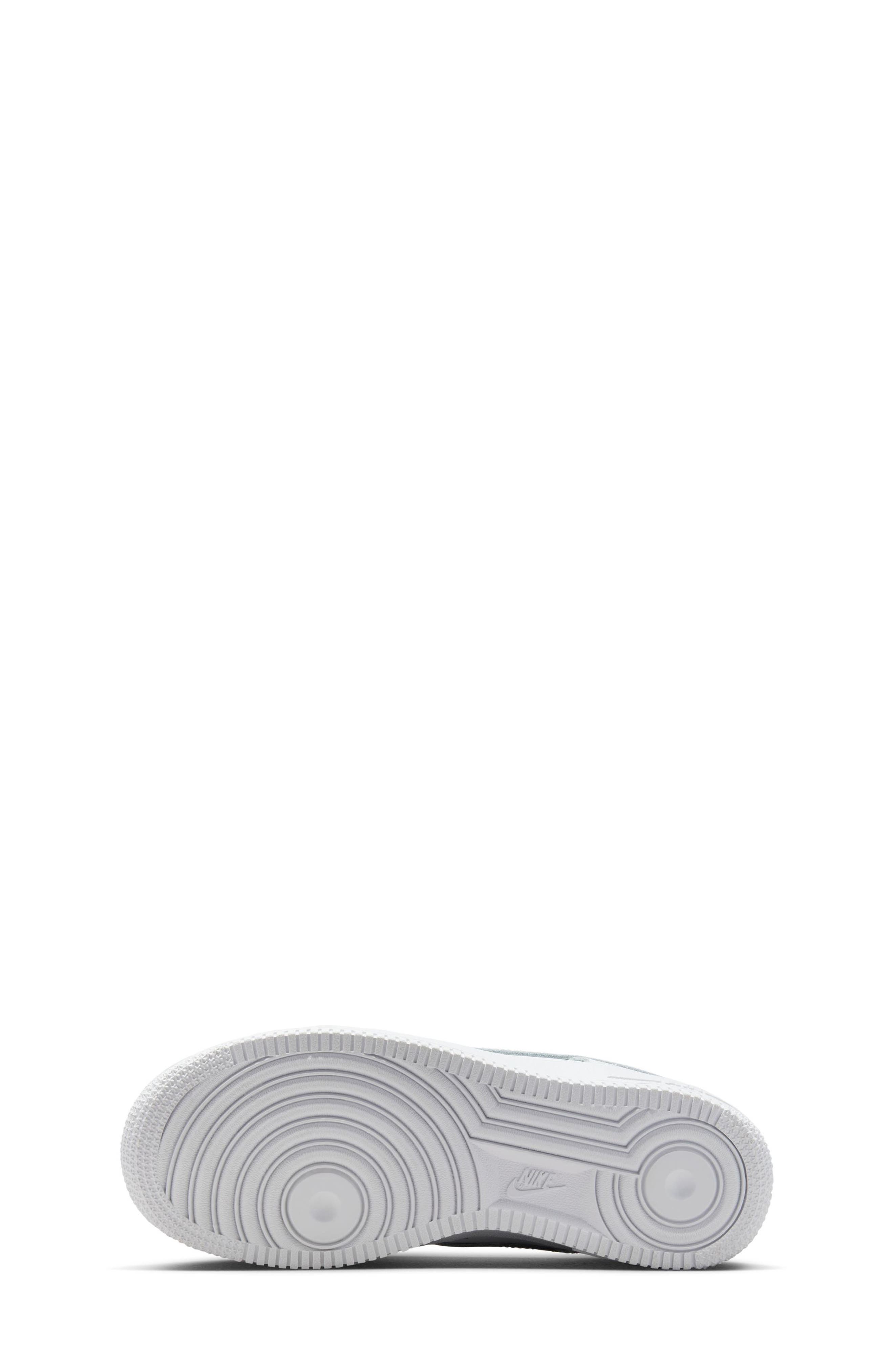 Nike Kids
 Air Force 1 Sneaker, Alternate, color, White/ White/ White/ White
