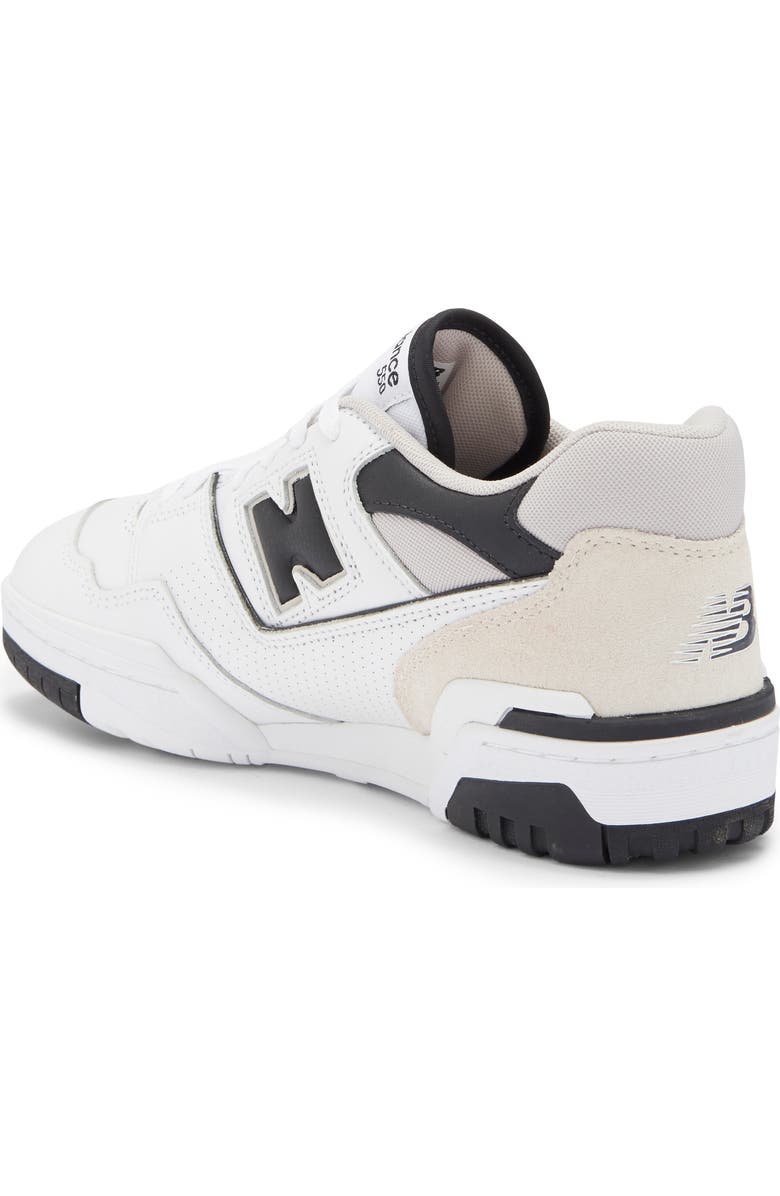 New Balance 550 Basketball Sneaker, Alternate, color, White/ Black