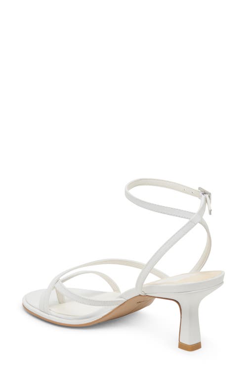 Dolce Vita Morah Ankle Strap Sandal In True White Leather