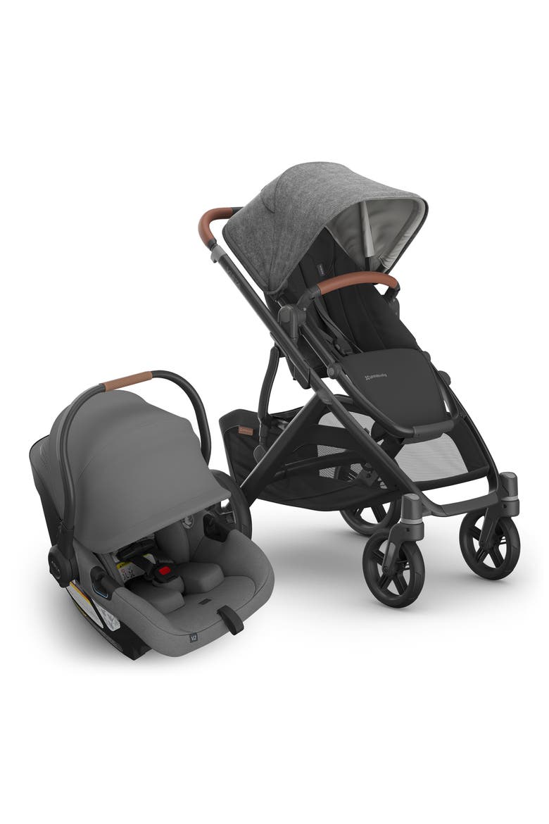 Vista V3 Stroller & Aria V2 Infant Car Seat Travel System, Main, color, GREYSON
