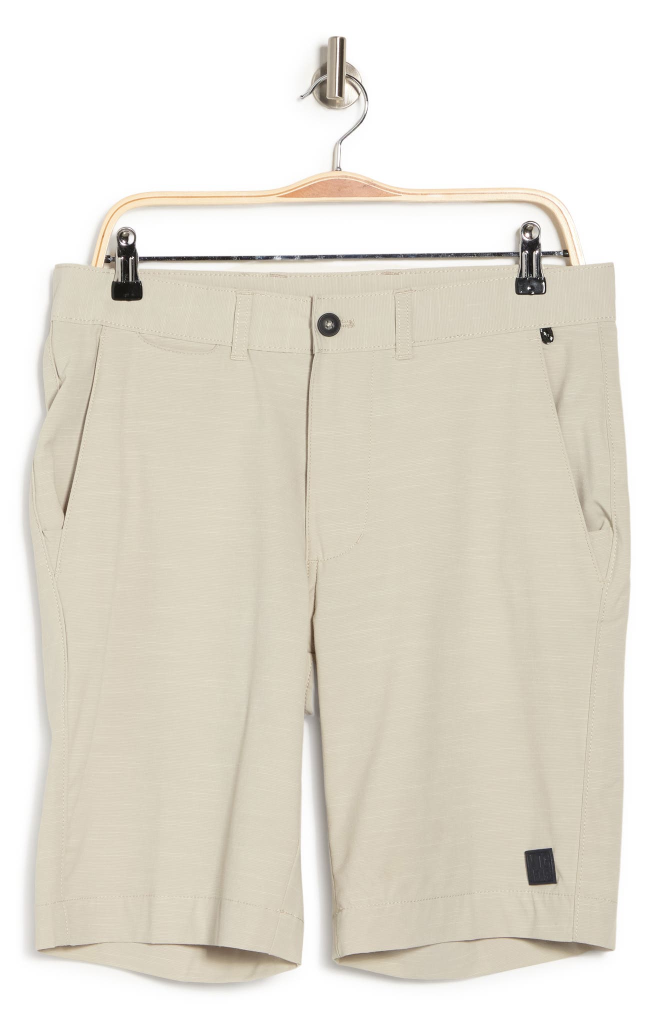 Vintage 1946 Space Dyed Slub Flat Front Shorts (Men) | Nordstromrack