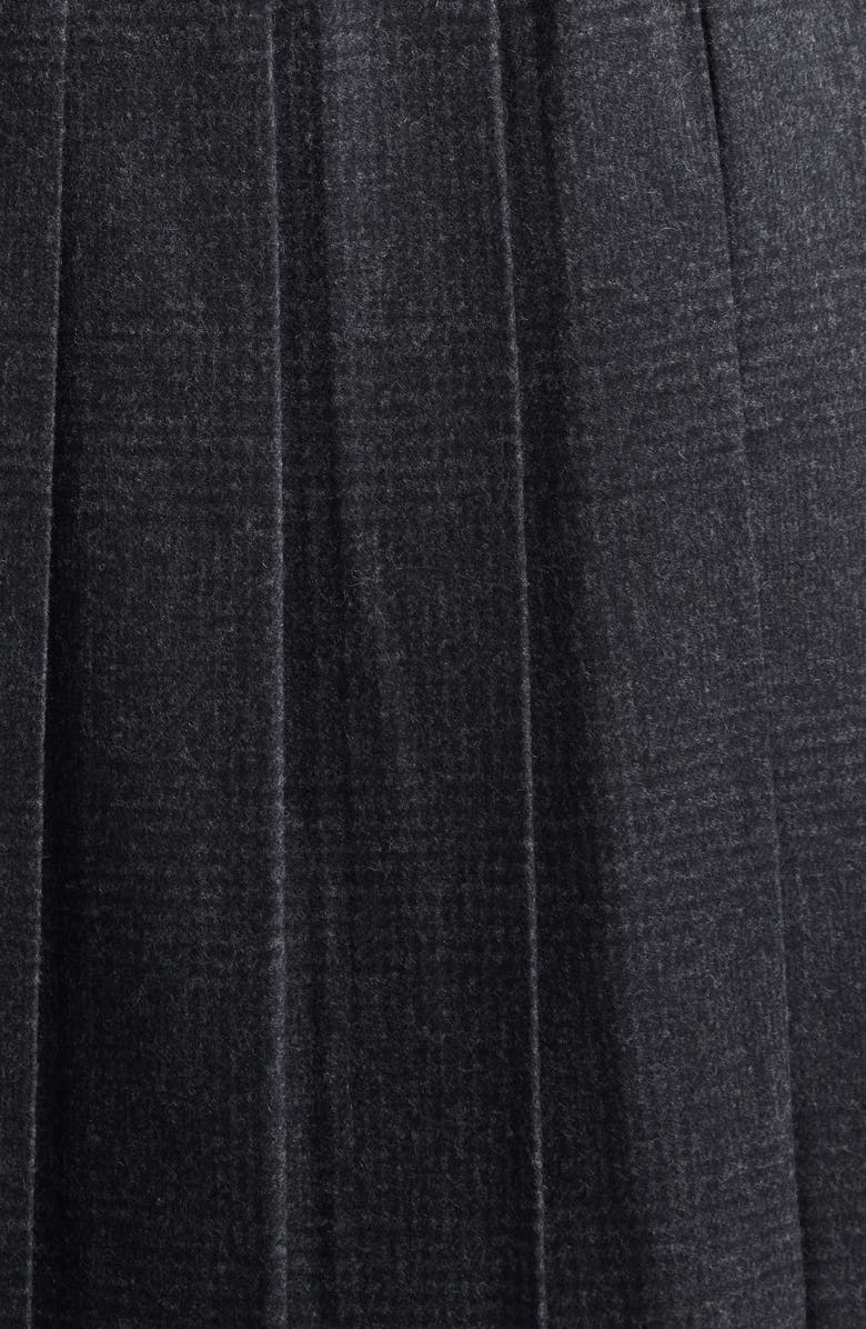 Johnstons of Elgin x Le Kilt Glen Plaid Wool & Cashmere Kilt Skirt, Alternate, color, 