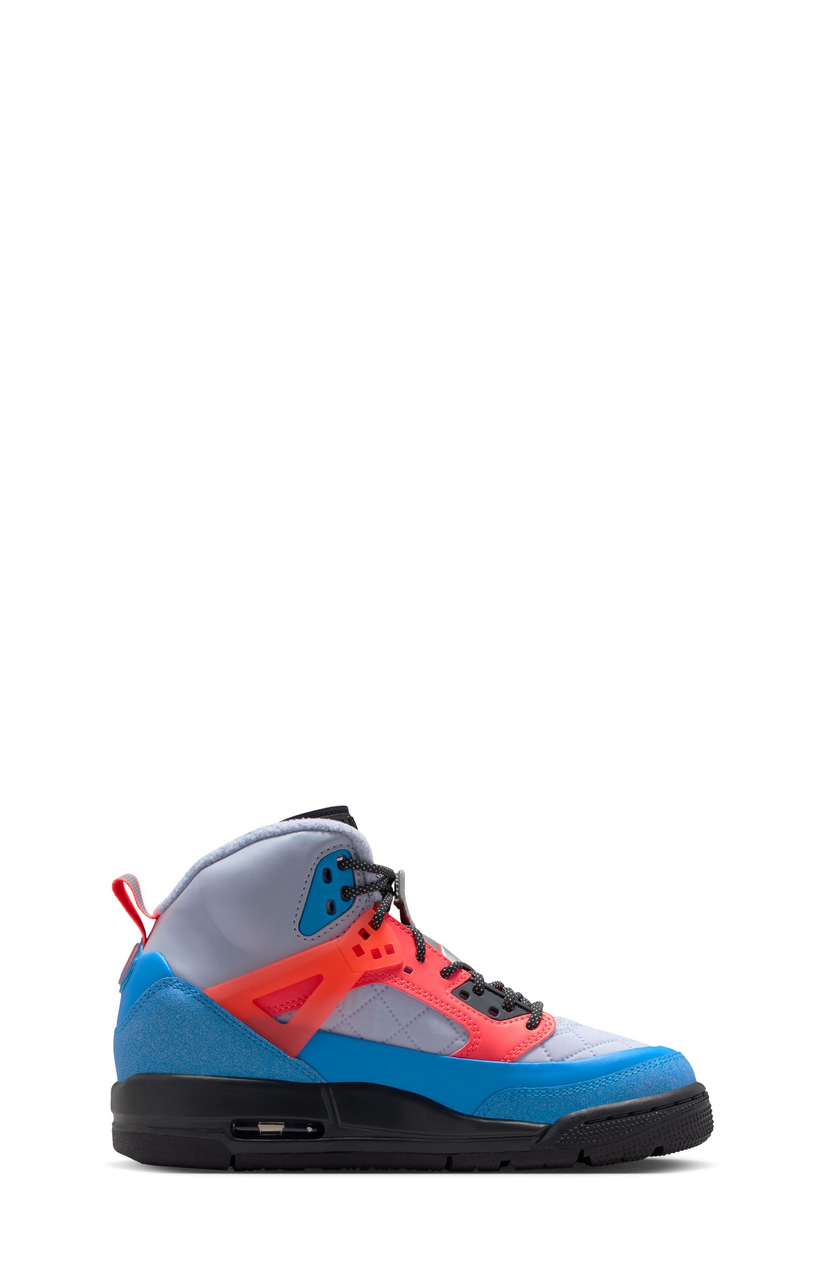 Kids' Spizike Low Sneaker, Alternate, color, GHOST/ HOT LAVA