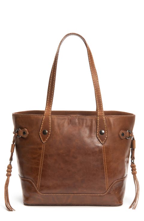 Melissa Carryall Leather Tote