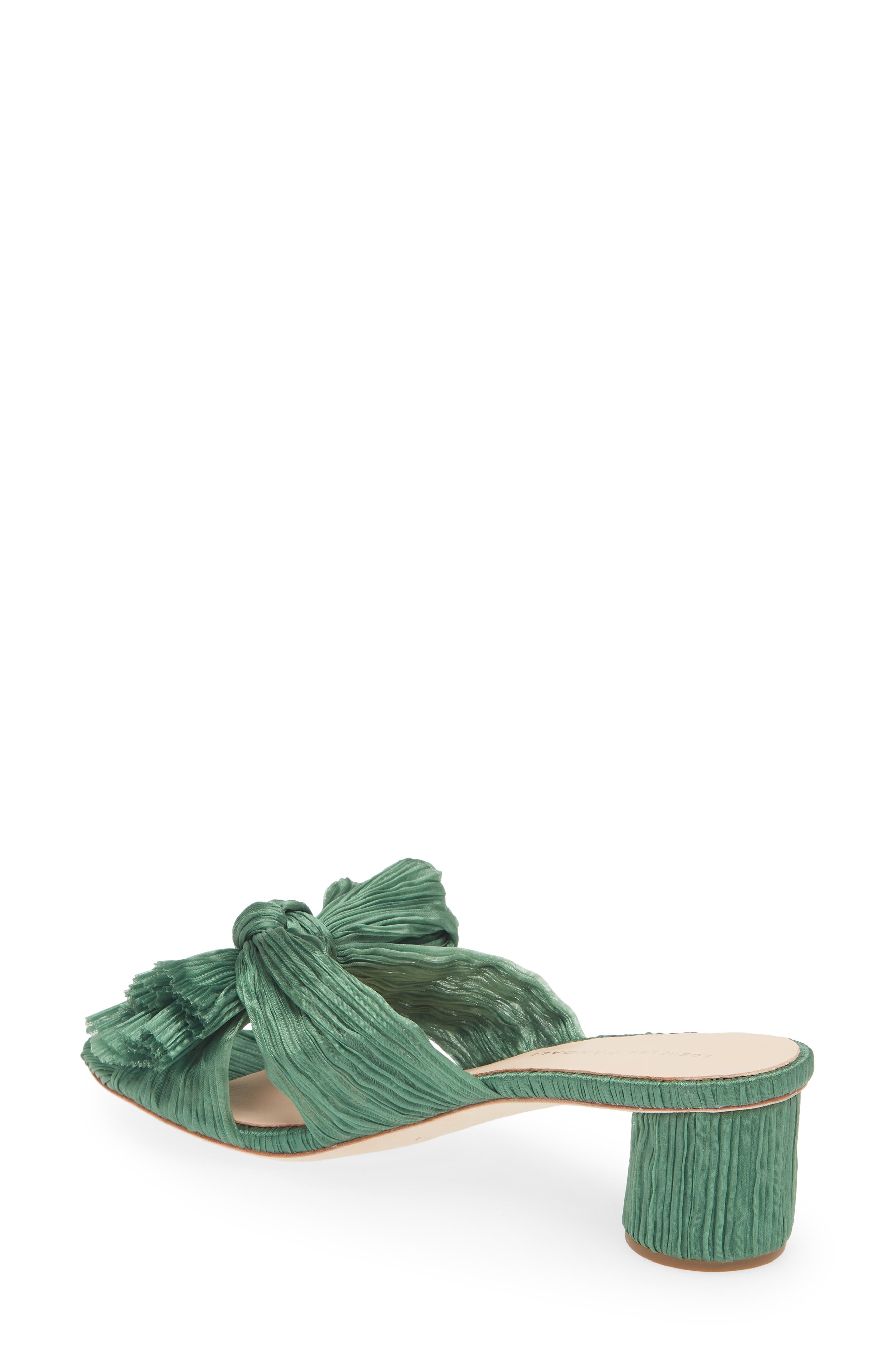 Emilia Knot Slide Sandal, Alternate, color, SAGE