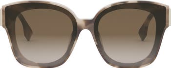 Fendi 'Fendi First 63mm Square Sunglasses | Nordstrom