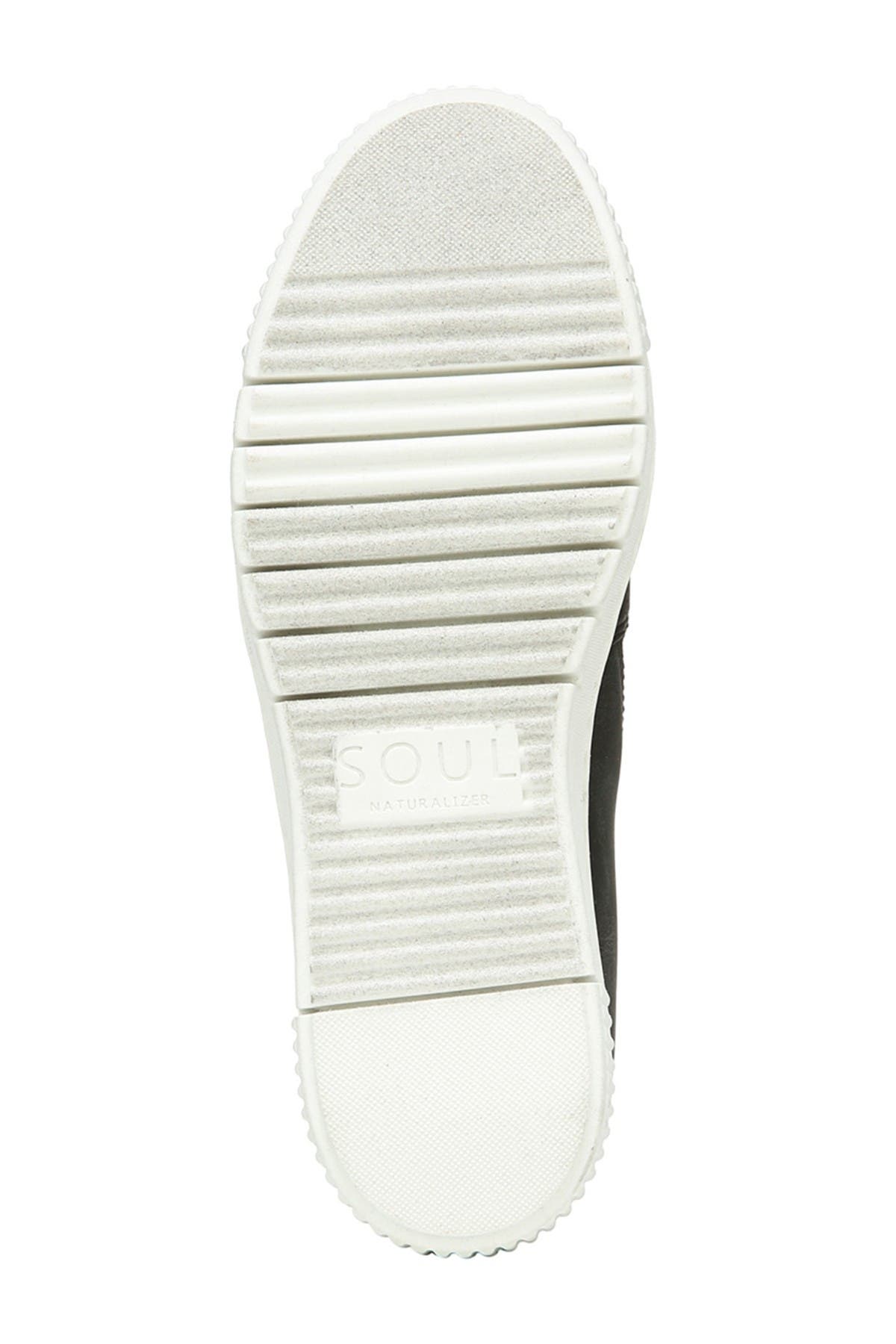 SOUL NATURALIZER Turner Perforated Platform Sneaker - Wide Width Available, Alternate, color, Black