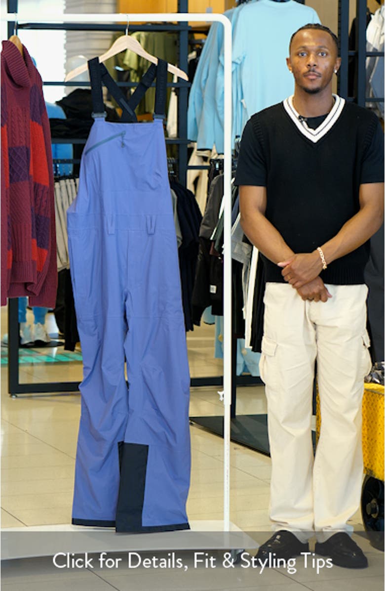 Carbide Pertex<sup>®</sup> Shield Waterproof Snow Bibs, sales video thumbnail