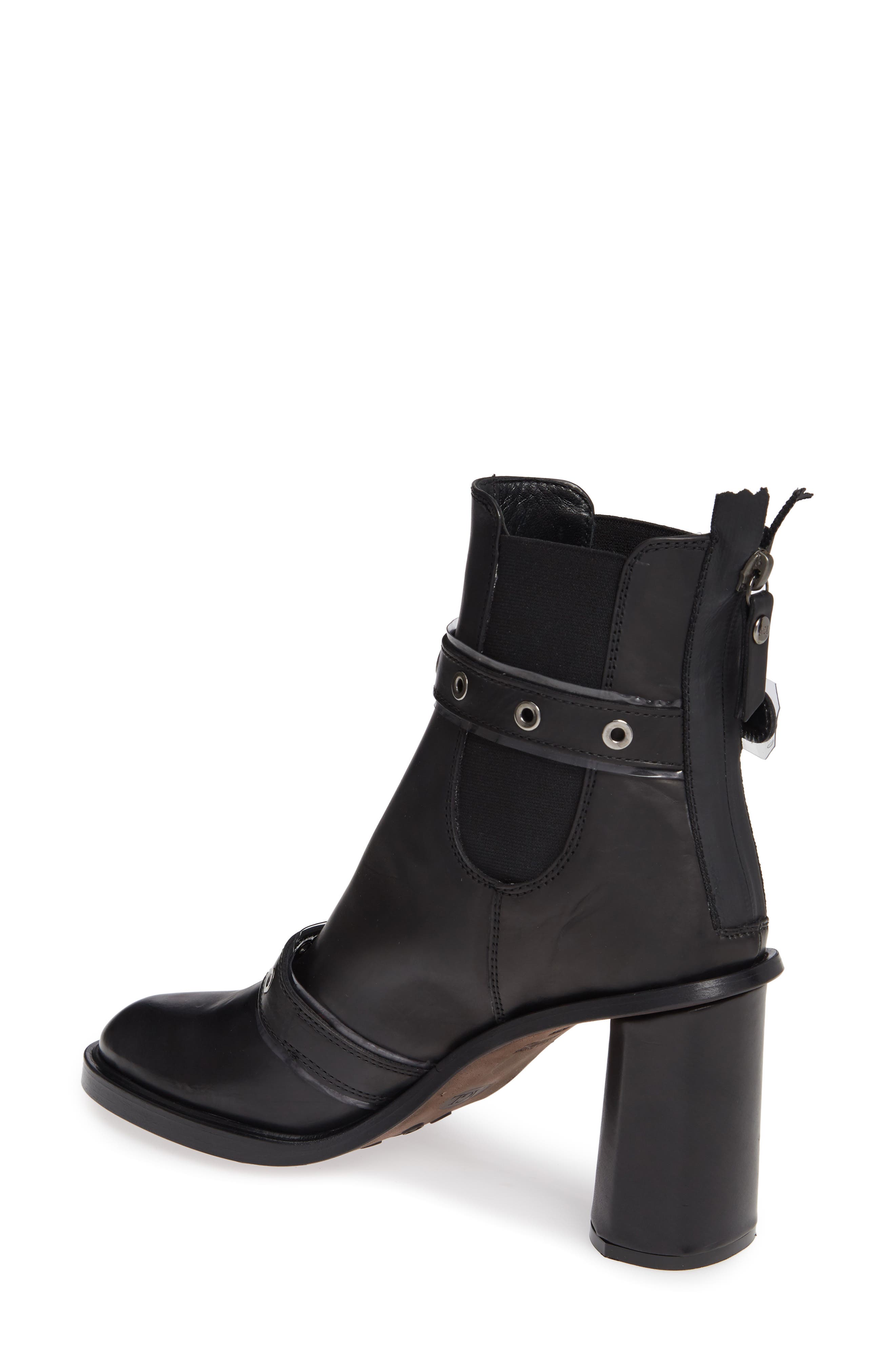 AGL Double Belt Combat Bootie, Alternate, color, 