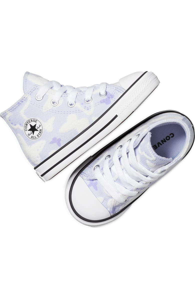 Converse Kids' Chuck Taylor<sup>®</sup> All Star<sup>®</sup> High Top Sneaker, Alternate, color, Blueberry Ice/ Violet Heat