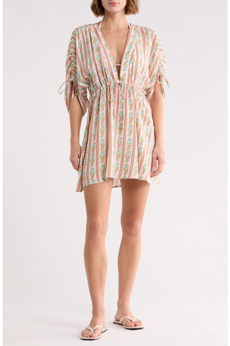 Mousse Kaftan Cover-Up, Main, color, PINK