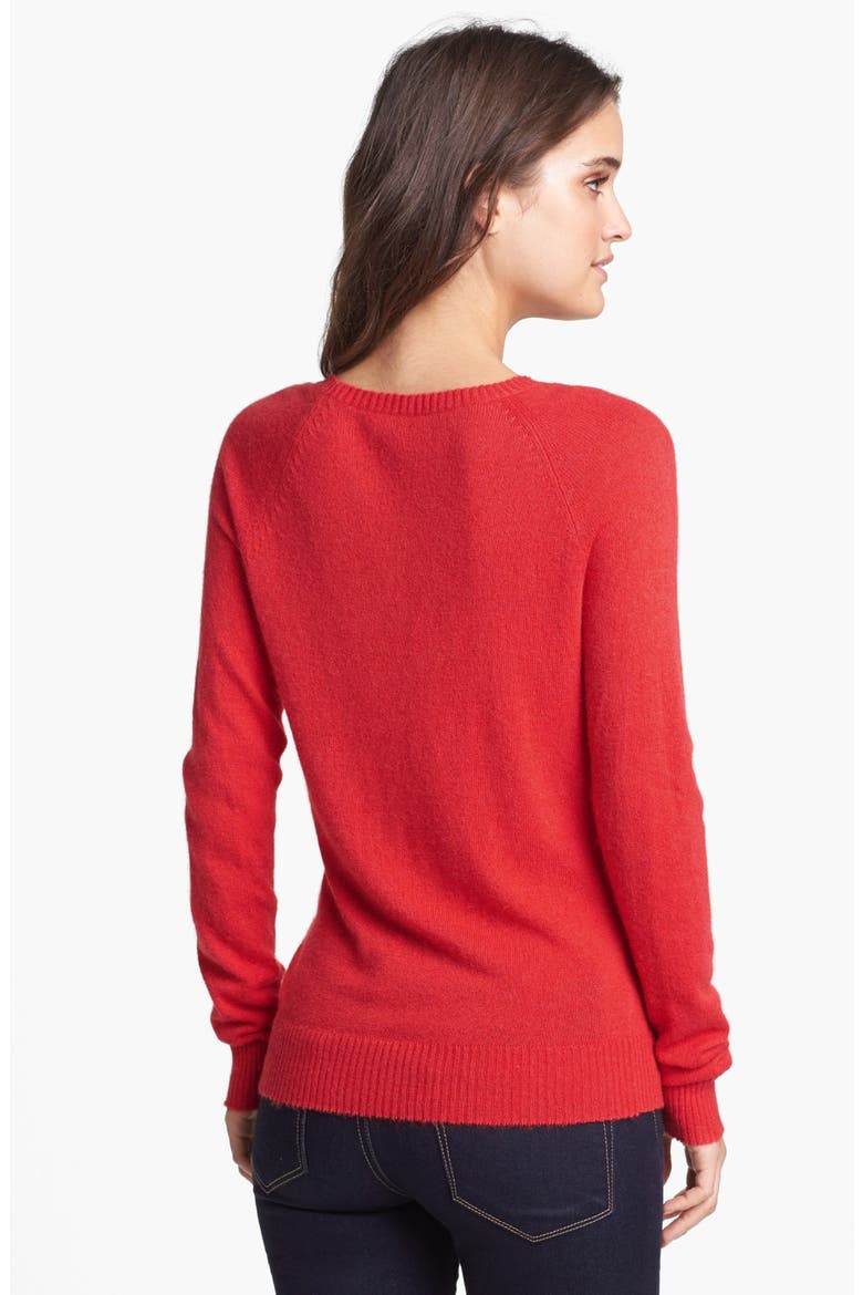 'Shopping is My Cardio' Sequin Knit Sweater, Alternate, color, HOLIDAY