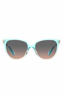 kate spade new york kristinags 54mm cat eye sunglasses