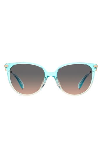 Kate Spade New York Kristinags 54mm Cat Eye Sunglasses In Brown