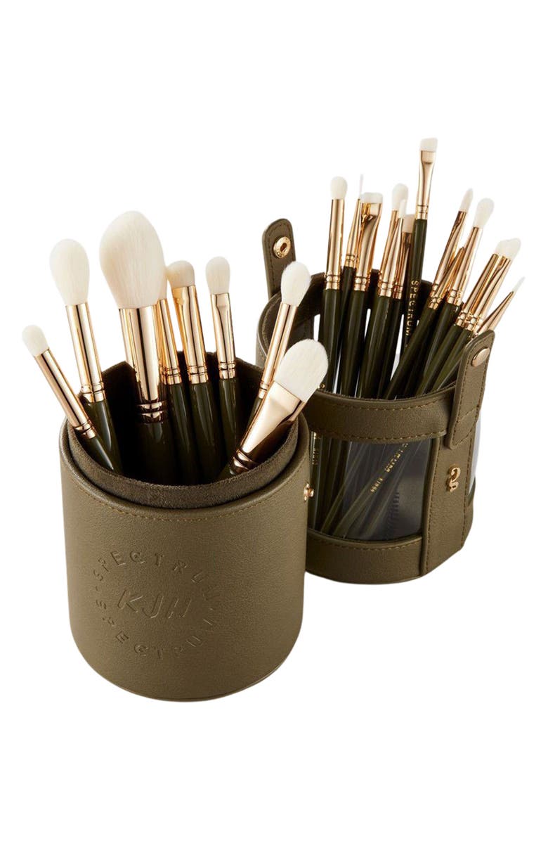 SPECTRUM x Katie Jane Hughes 25-Piece Makeup Brush Set, Main, color,