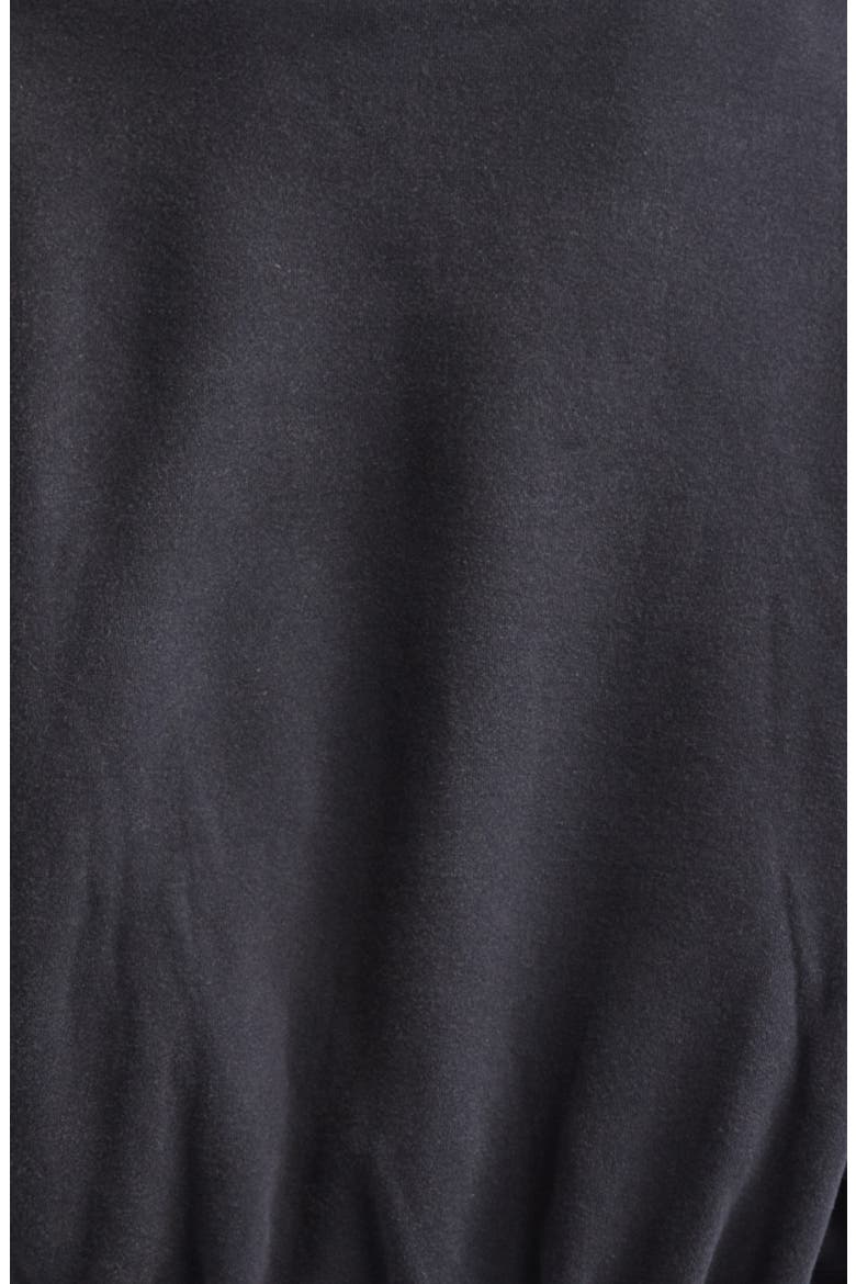 Crop Hoodie, Alternate, color, BLACK